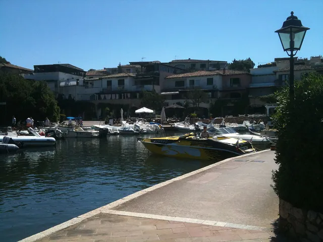 Porto turistico di Porto Cervo in Costa Smeralda
