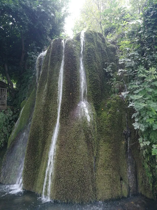 Cascata di San Valentino nel centro di Sadali