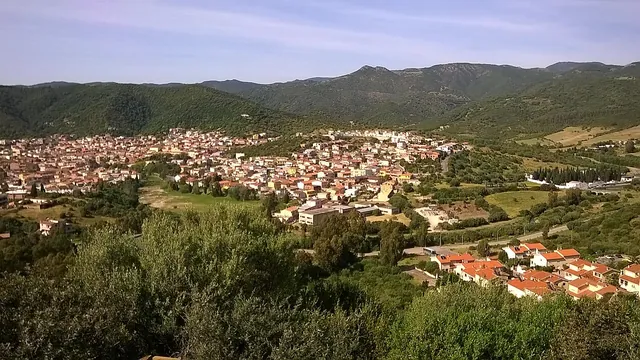 Panorama del paese di Teulada