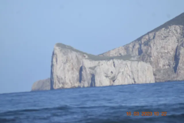 Panorama costiero di Nebida con Pan di Zucchero