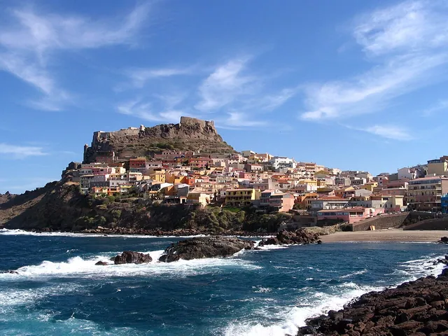 Panorama del borgo di Castelsardo