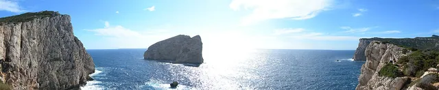 Falesie e panorama di Capo Caccia ad Alghero