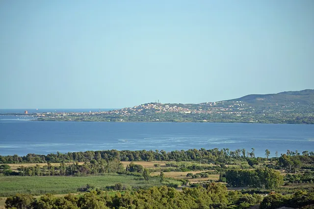 Panorama del centro di Sant’Antioco