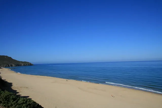 Spiaggia di Scivu lungo la Costa Verde ad Arbus