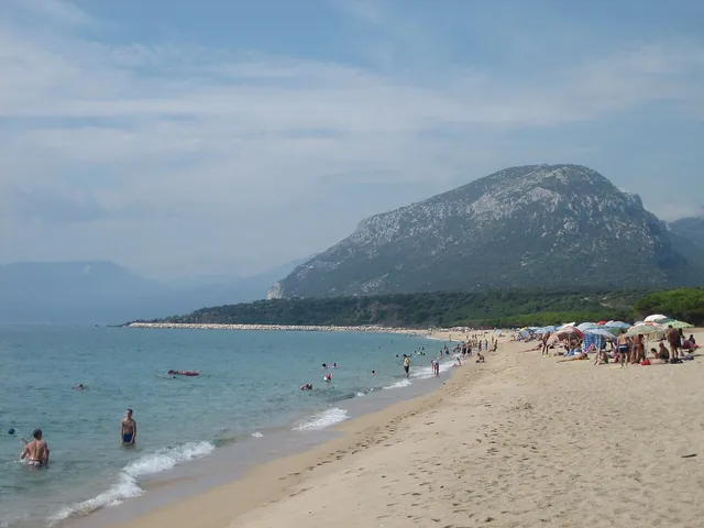 Spiaggia di Osalla nel territorio di Orosei