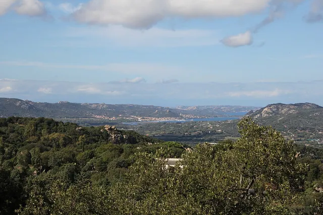 Panorama di Cannigione nel Golfo di Arzachena