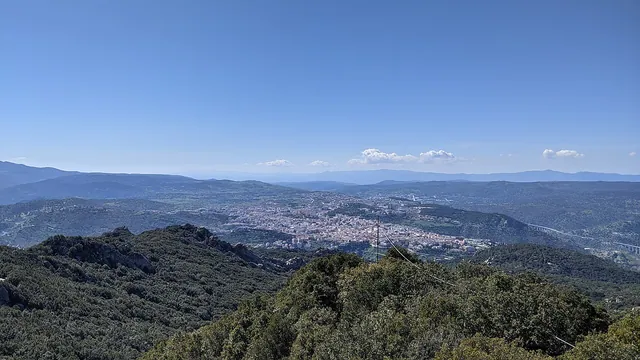 Panorama della città di Nuoro